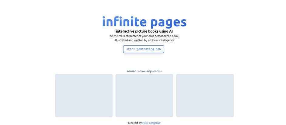 Infinite Pages
