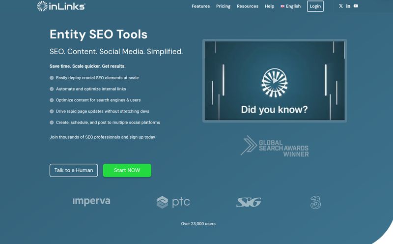Inlinks® Entity SEO Tool