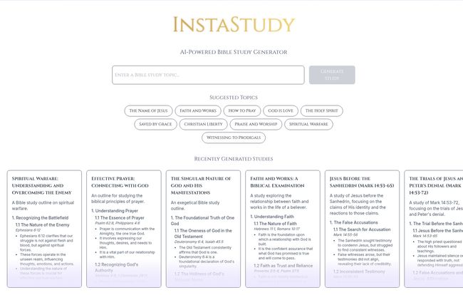InstaStudy