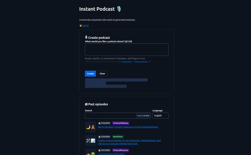 Instant Podcast