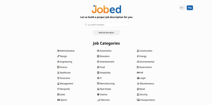 Jobed