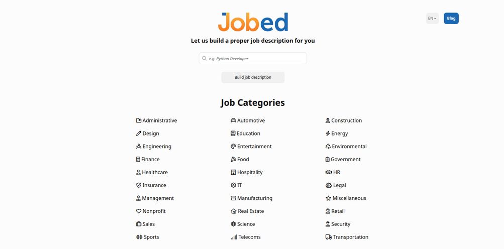 Jobed