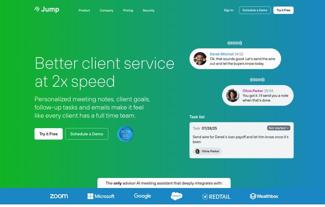 Jump | AI for Financial Advisors