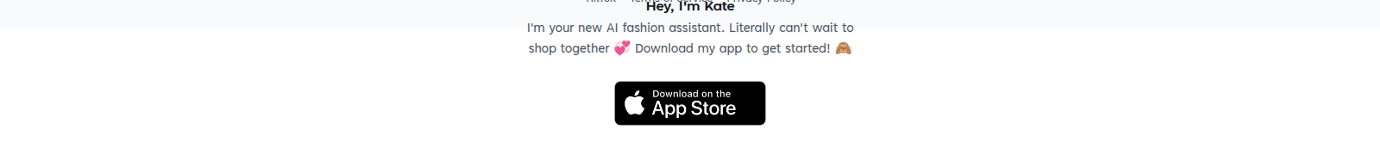 Kate AI Fashion Assistant