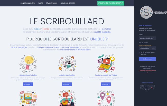 Le Scribouillard