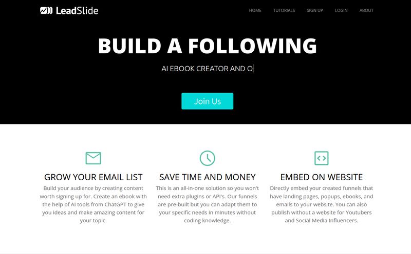 Leadslide AI Ebook Creator
