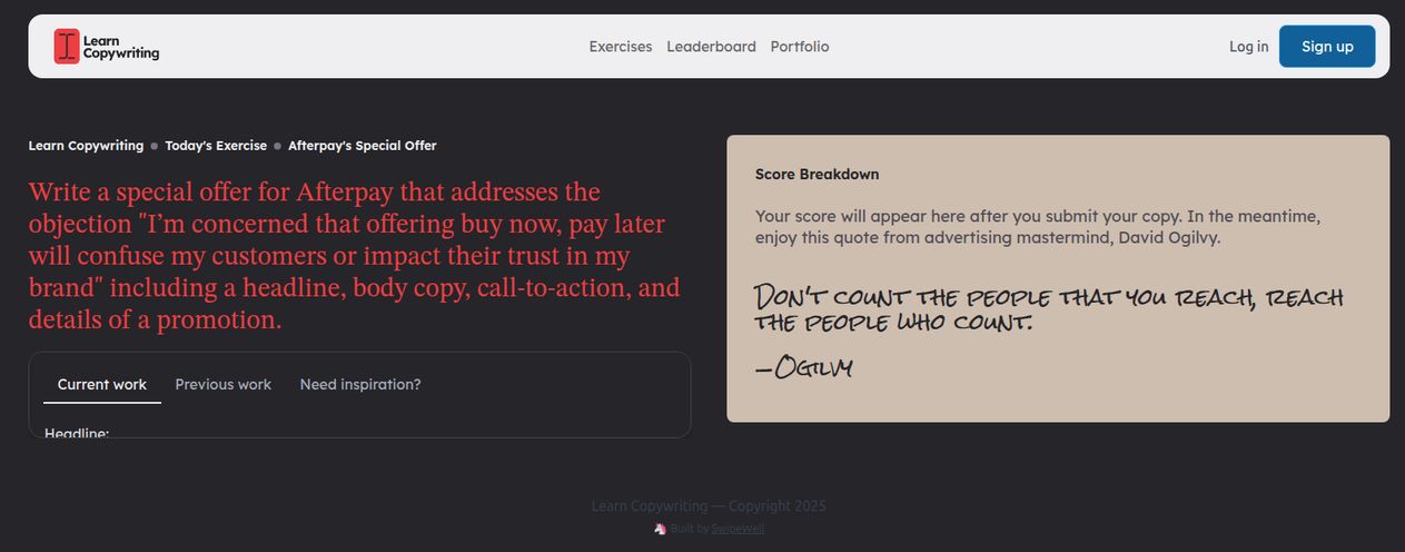 Learn Copywriting