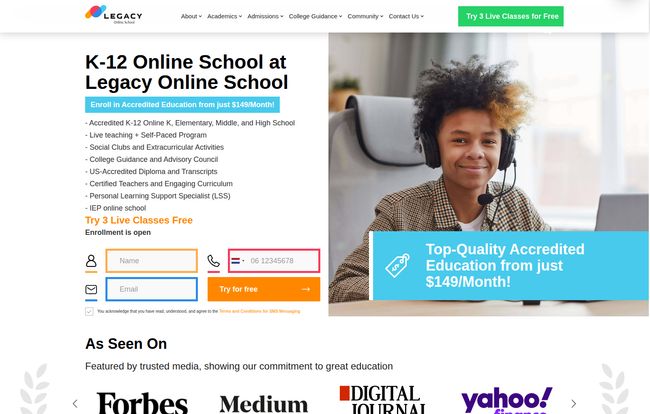 Legacy Online School