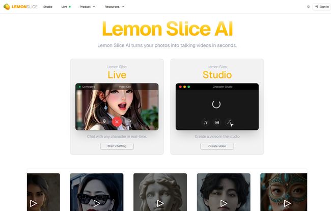 Lemon Slice (formerly Infinity AI)
