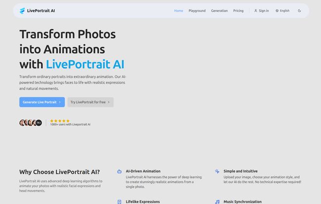 LivePortrait AI