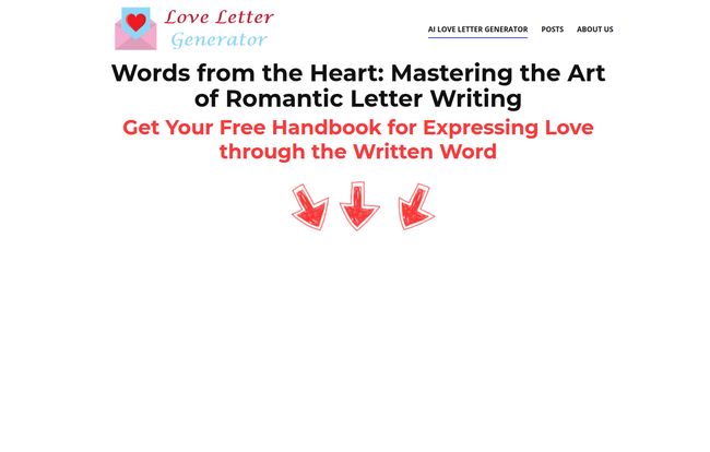 Love Letter Generator