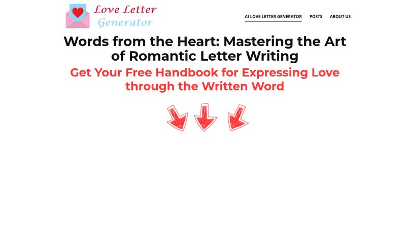 Love Letter Generator