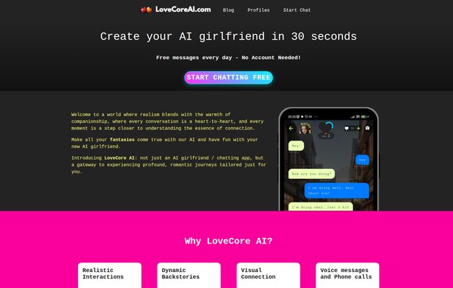 LoveCore AI