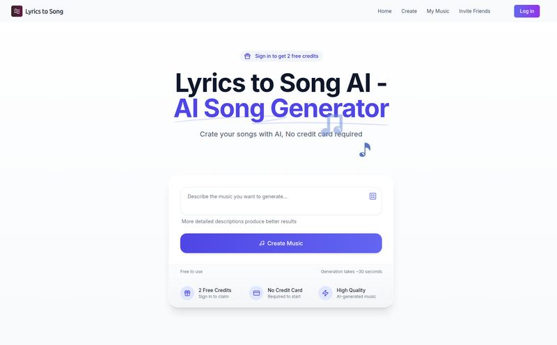 Lyrics to Song AI
