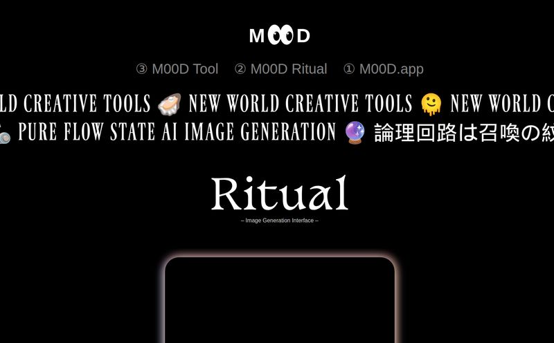 M👀D Ritual