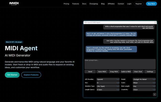 MIDI Agent