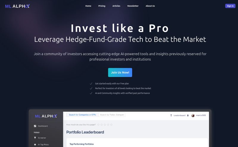 ML Alpha