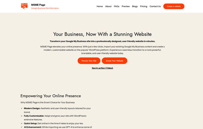 MSME Page