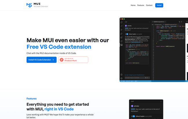 MUI VS Code Extension