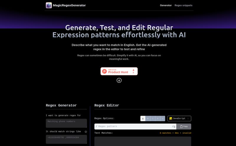 Magic Regex Generator
