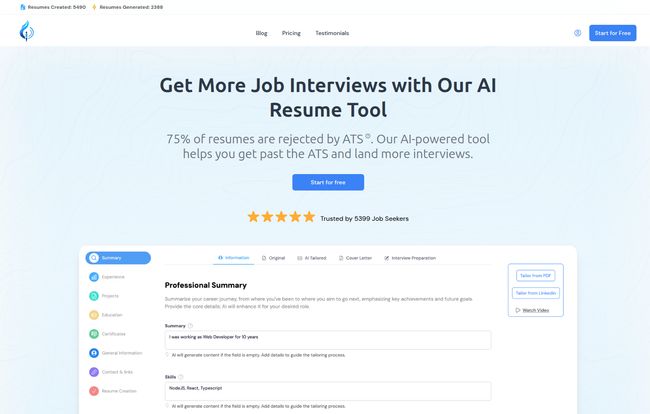 Magic Resume AI