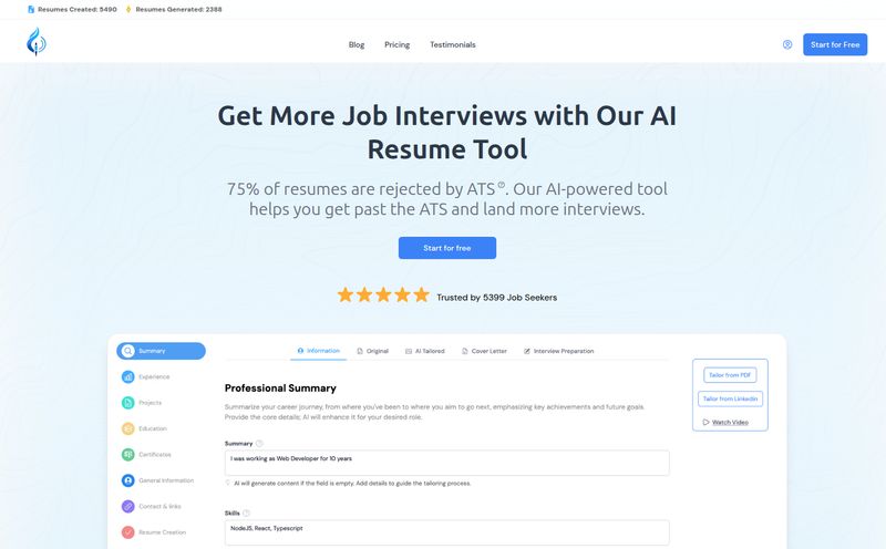 Magic Resume AI