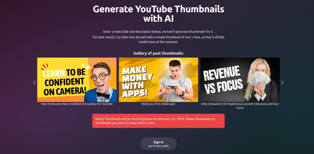 Magic Thumbnails