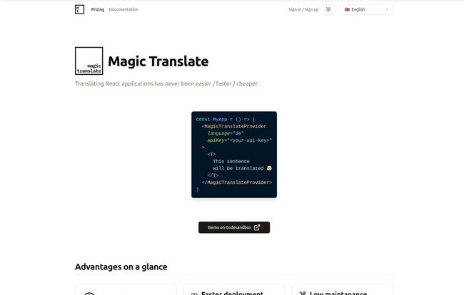 Magic Translate