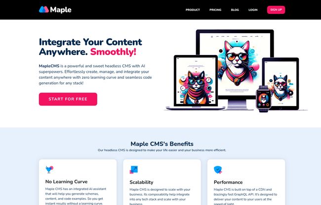 Maple CMS