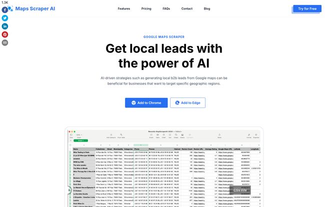 Maps Scraper AI