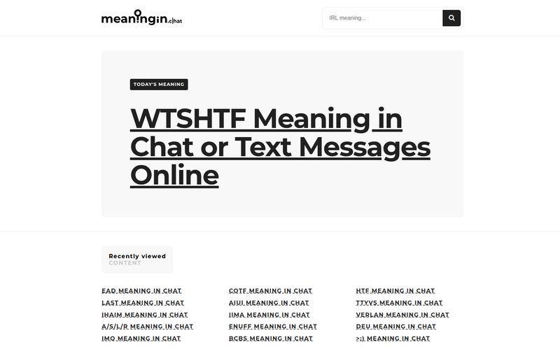 MeaningIn.Chat