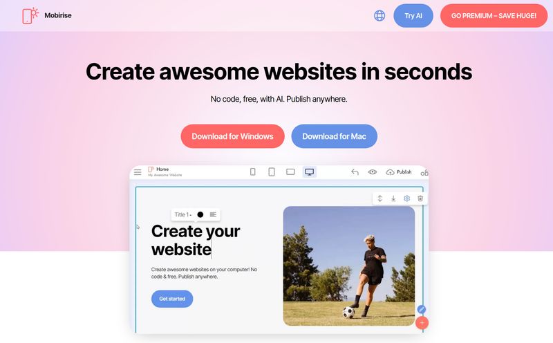 Mobirise AI Website Builder