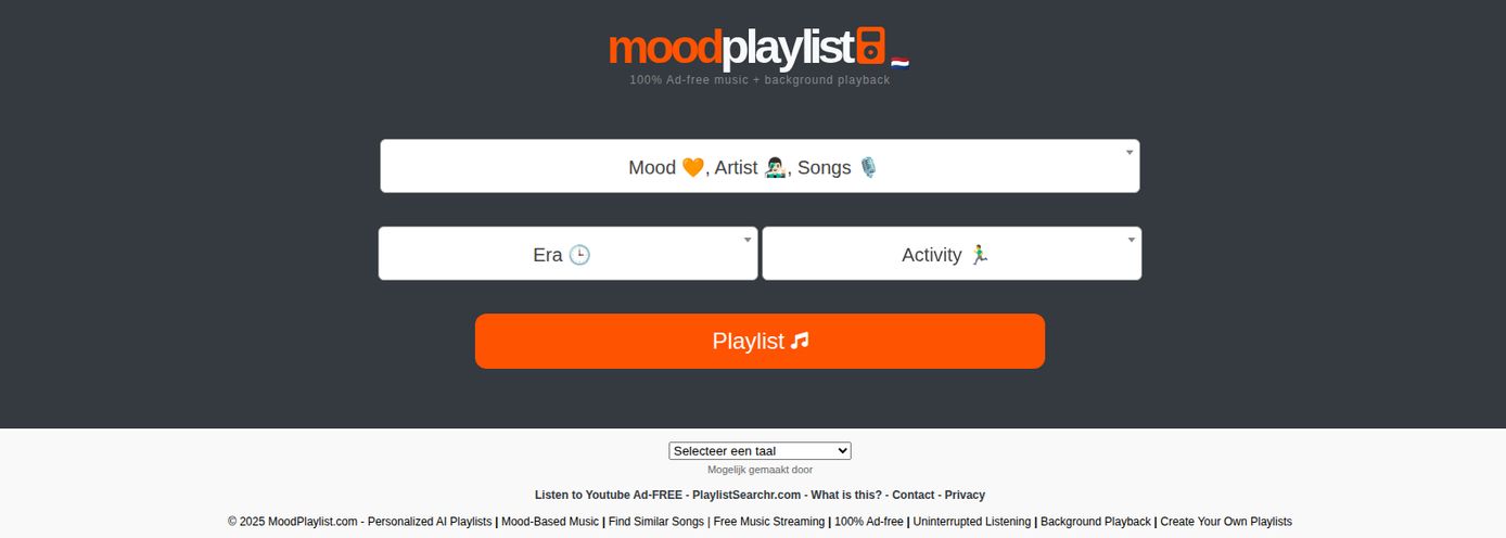 MoodPlaylist.com