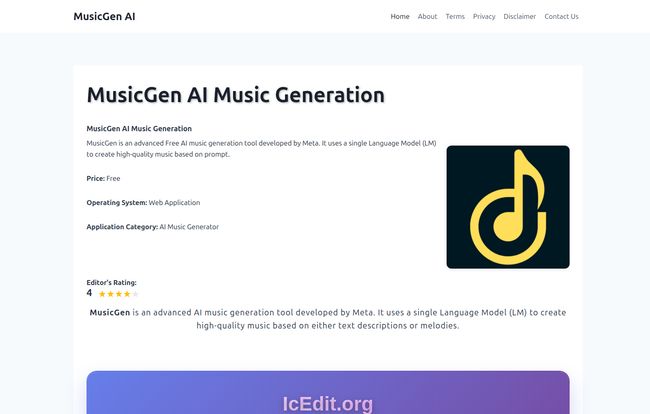 MusicGen AI
