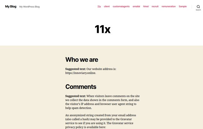 My Blog