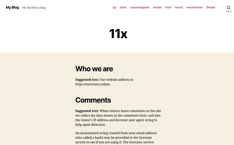 My Blog