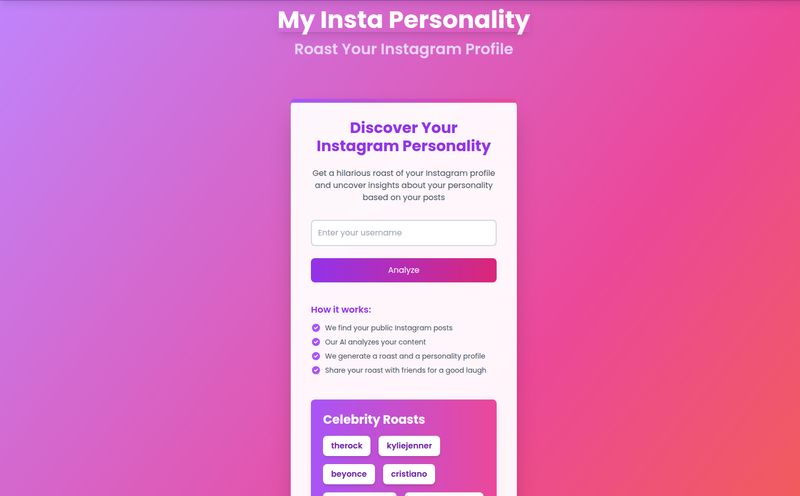 My Insta Personality