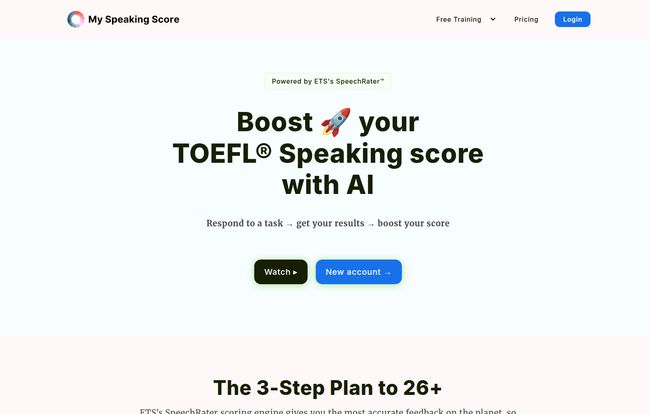 My Speaking Score