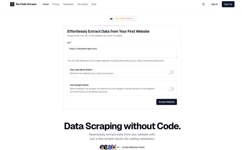 No-Code Scraper