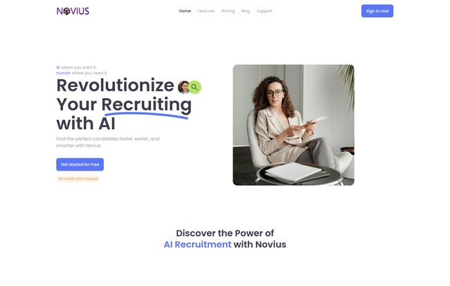 Novius AI Recruiter