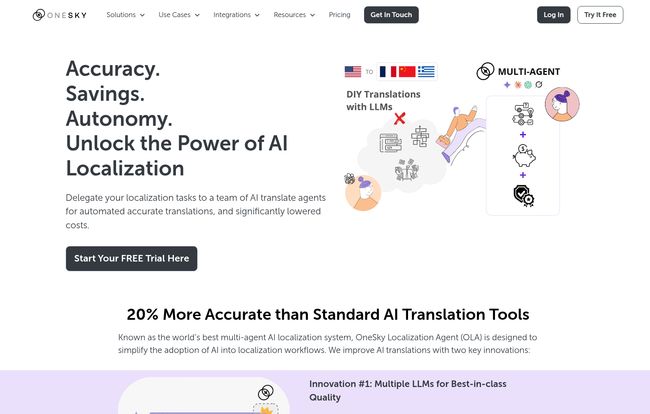 OneSky Localization Agent