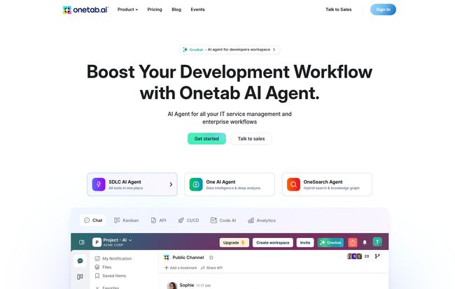 Onetab AI