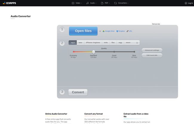 Online Audio Converter