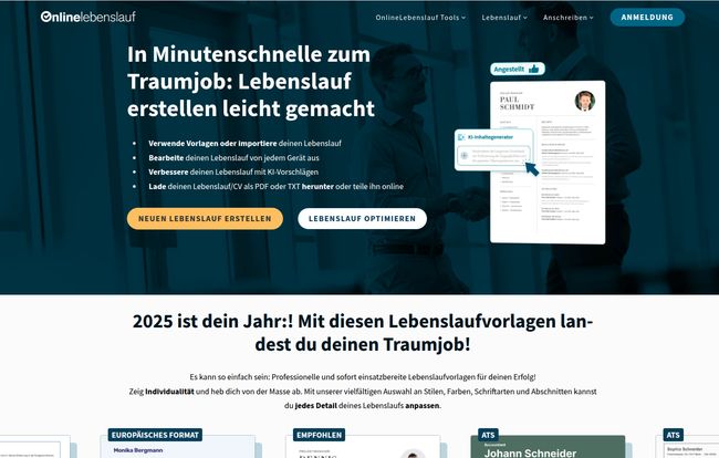 OnlineLebenslauf