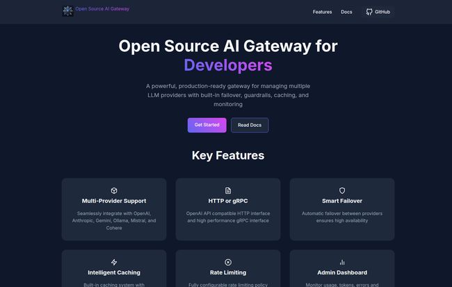 Open Source AI Gateway