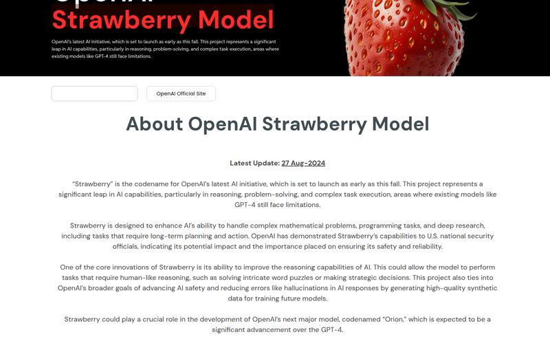 OpenAI Strawberry