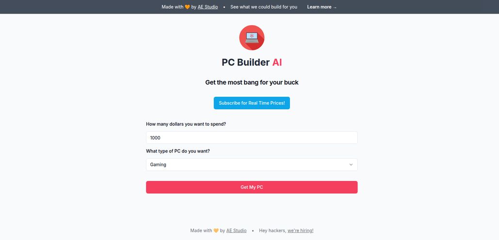 PC Builder AI