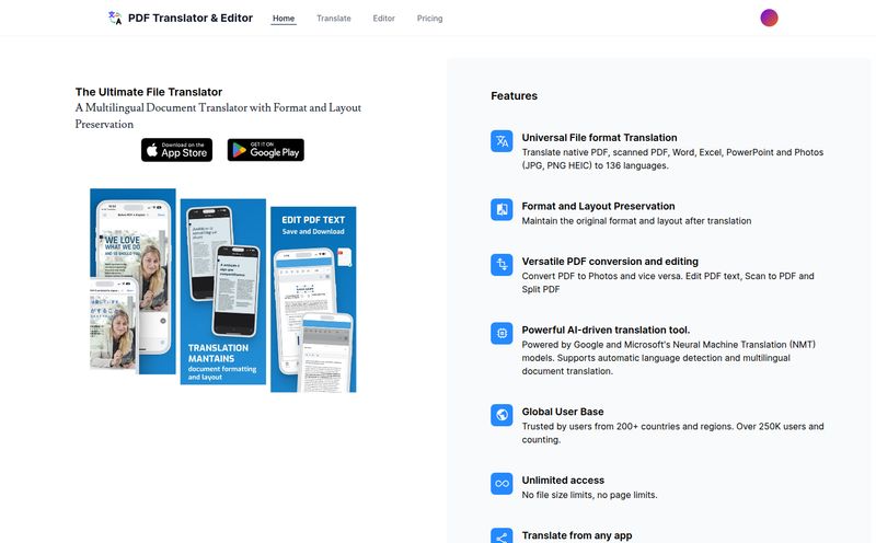 PDF Translator and Editor