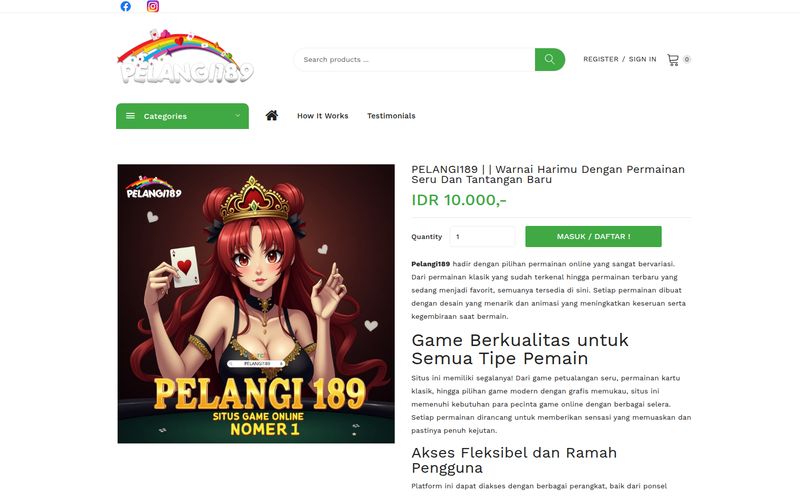 PELANGI189
