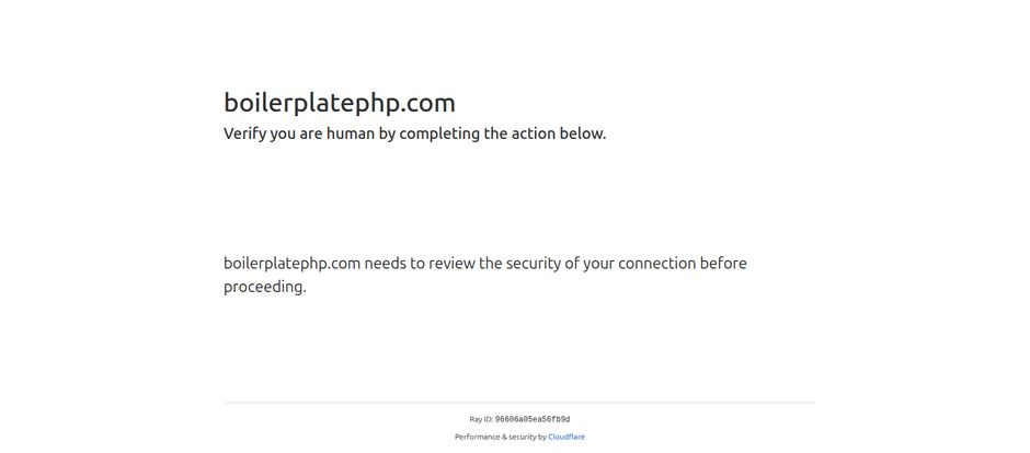 PHP Boilerplate